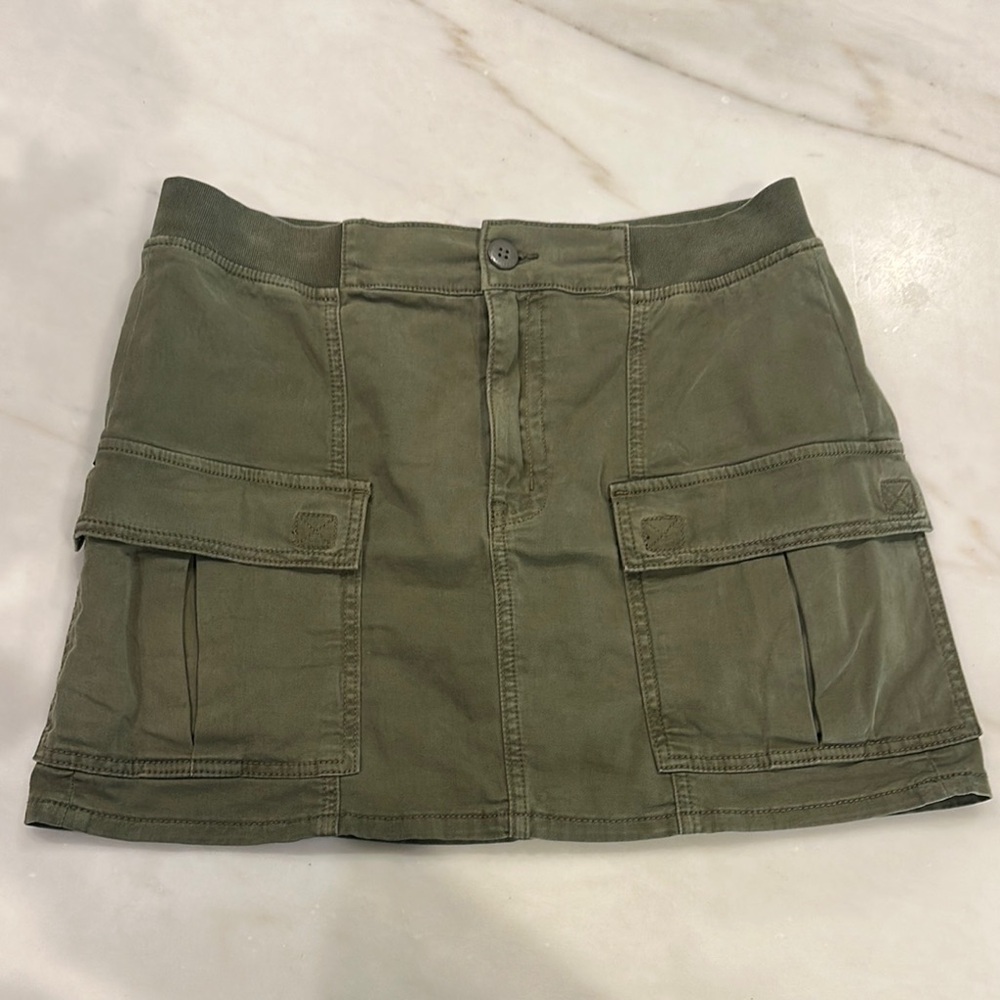 SANCTUARY Olive Green Cargo Mini Skirt women’s size medium